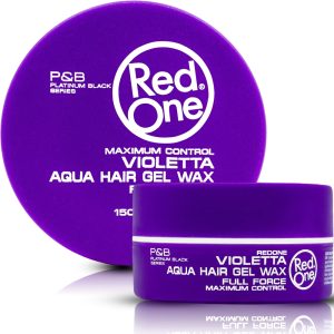Red One Aqua Hair Gel Wax Violetta Purple 150 ml