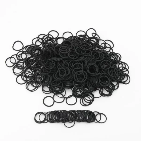 Rubber Bands Mini Elastiekjes Black