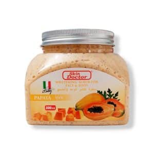 Papaya Whitening Scrub For Face & Body Skin Doctor 500 ml