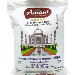 Amani Premium Basmati Rice Extra Long Grain XXL 5kg