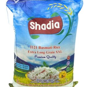 Shadia Premium Basmati Rice Extra Long Grain XXL 5kg