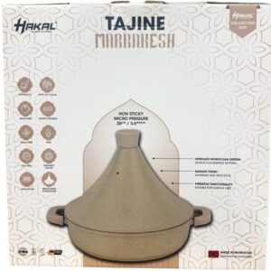 Tajine Marrakesch Beige Inductie Hakal Collection 28 cm
